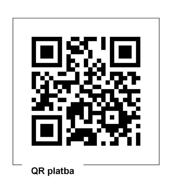 QR kód účet QR kód účet